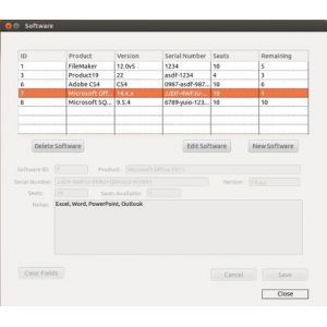 Machines & People - Software Window - Linux Version